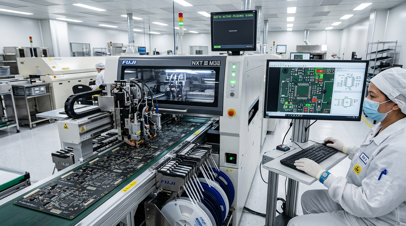 SMT Pick and Place Production Line
