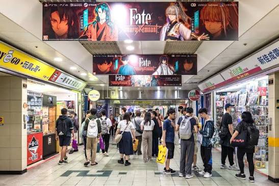Taiwan underground shops