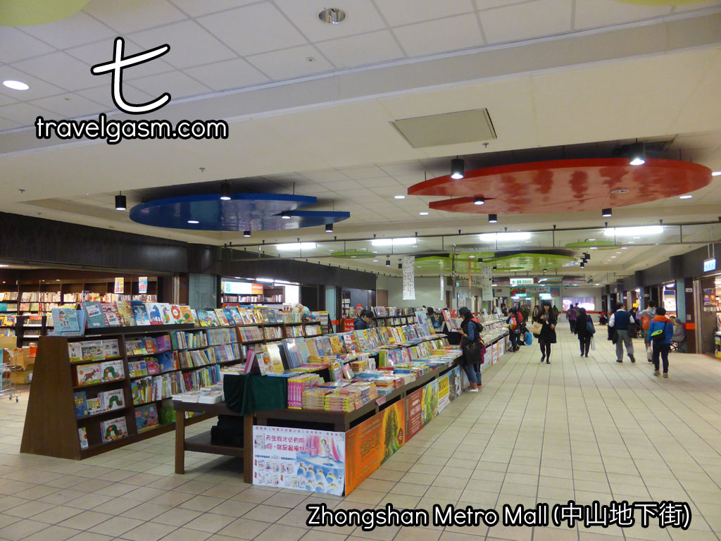 Zhongshan Metro Mall, Taipei, Taiwan